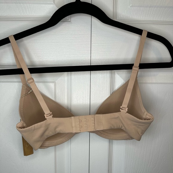 SKIMS Fits Everybody Scoop Plunge Bra Mica 30D - Picture 4 of 6